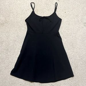 🌸casual black dress